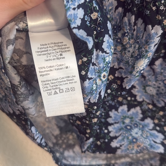 J. Crew Collection tie-shoulder tank in Ratti Pacific paisley - Picture 10 of 10